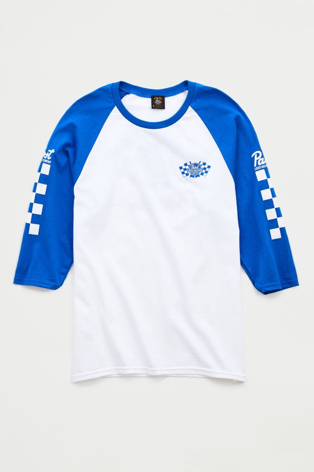 Loser Machine X Pabst Blue Ribbon Baseball Tee #1