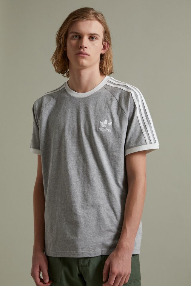 Adidas 3 best sale stripe shirt