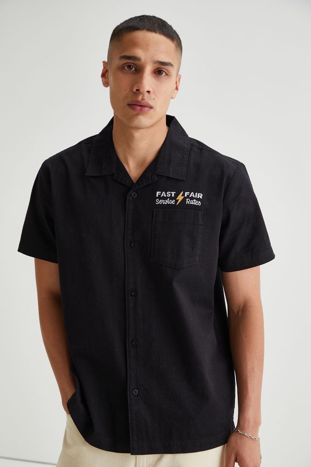 Loser Machine Puerto Woven Button-Down Shirt | Urban Outfitters
