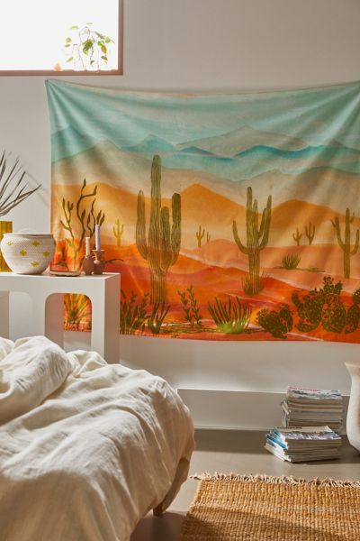 Cactus tapestry urban outfitters sale