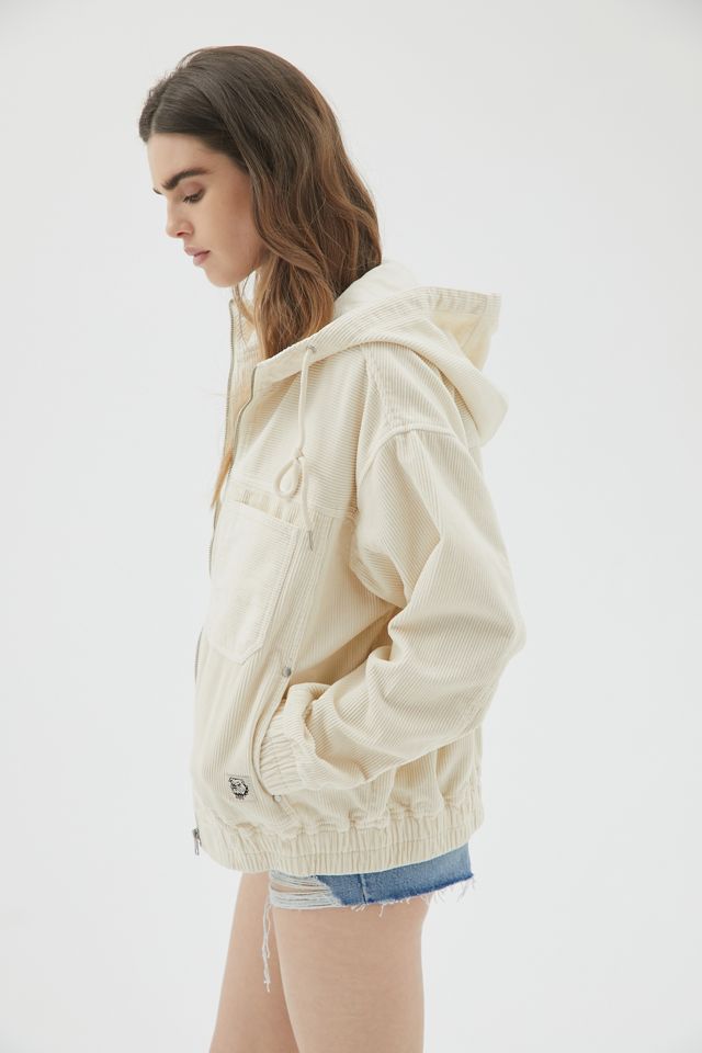 BDG Ada Corduroy Hooded Bomber Jacket #2