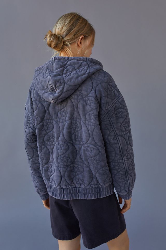 BDG Embroidered Zip Up Hoodie Sweatshirt #2