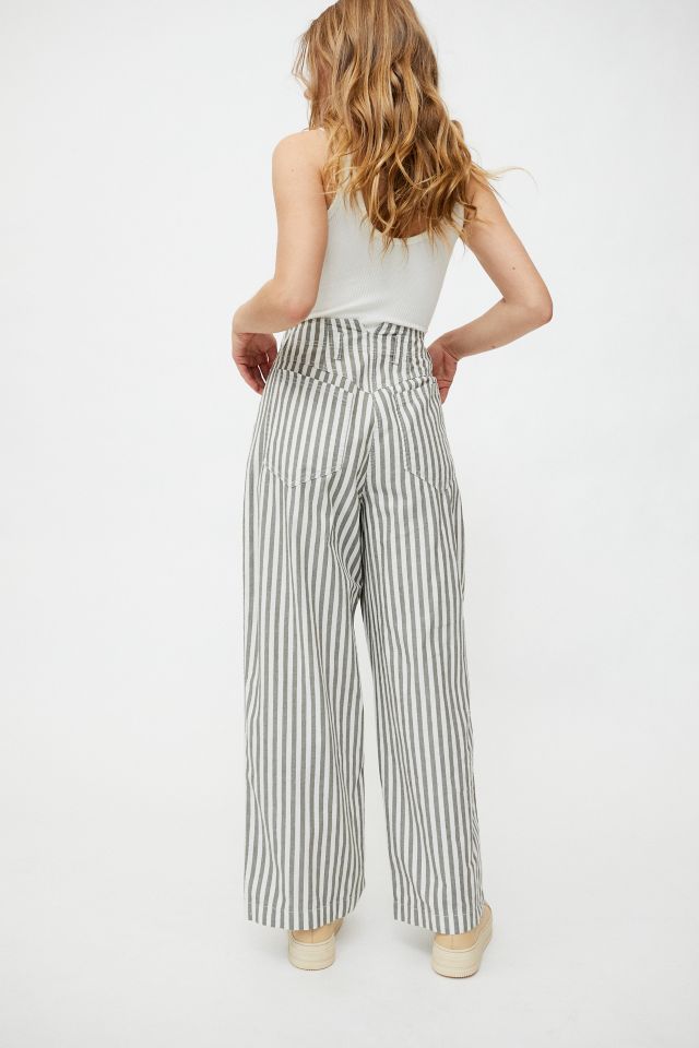 Pantalon Droit à Rayures UO Brittany #2