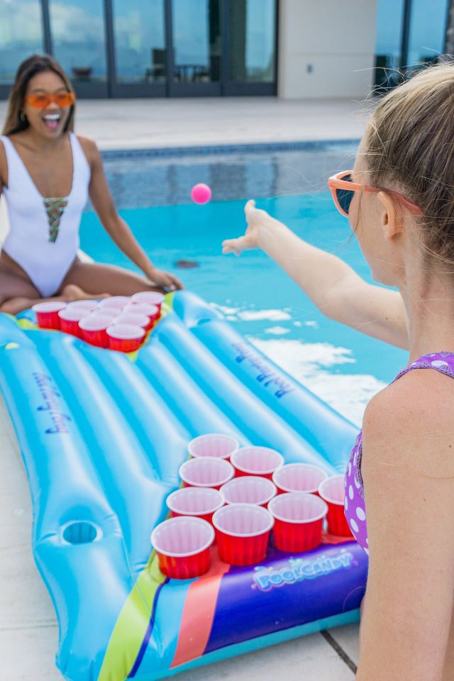Jeu de pong gonflable flottant  #1