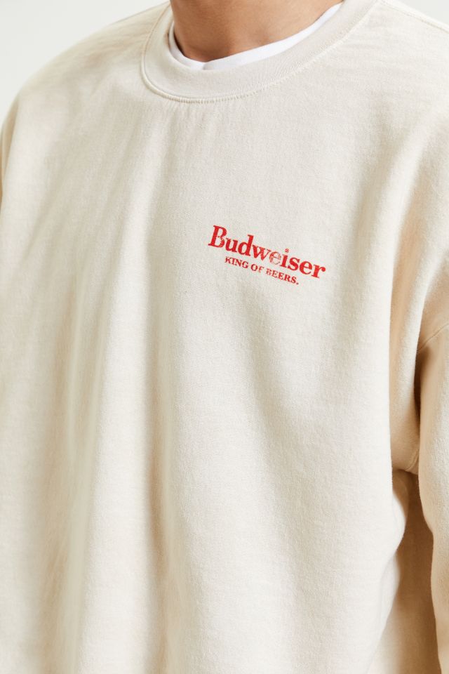 Budweiser 1966 Label Crew Neck Sweatshirt #4