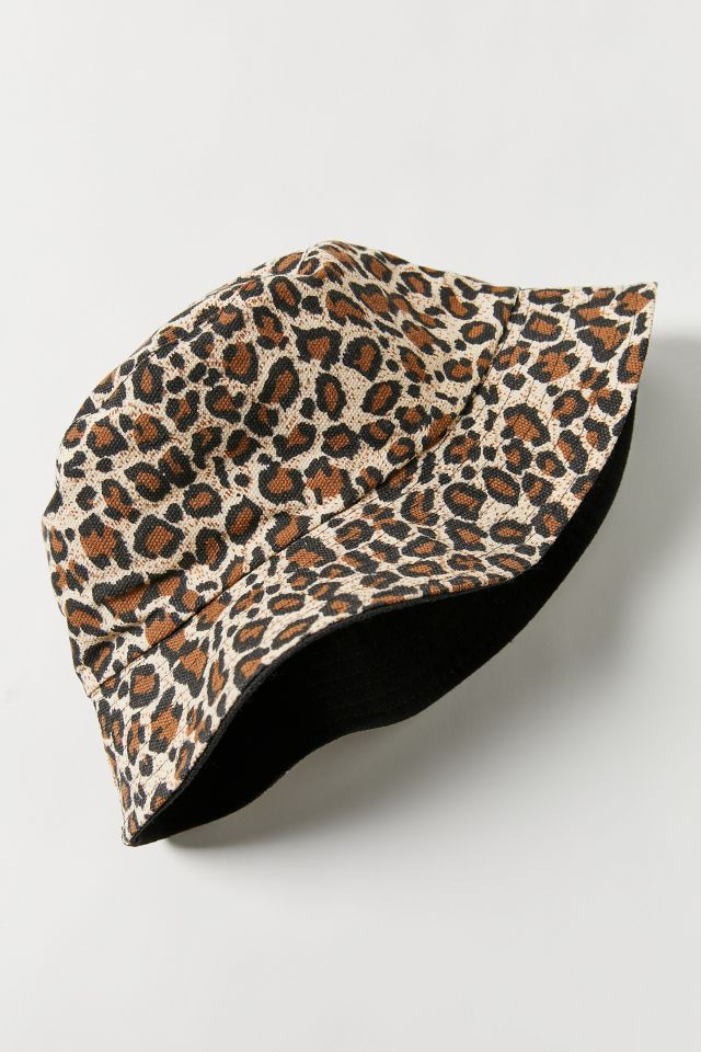 Leopard Womens Bucket Hat