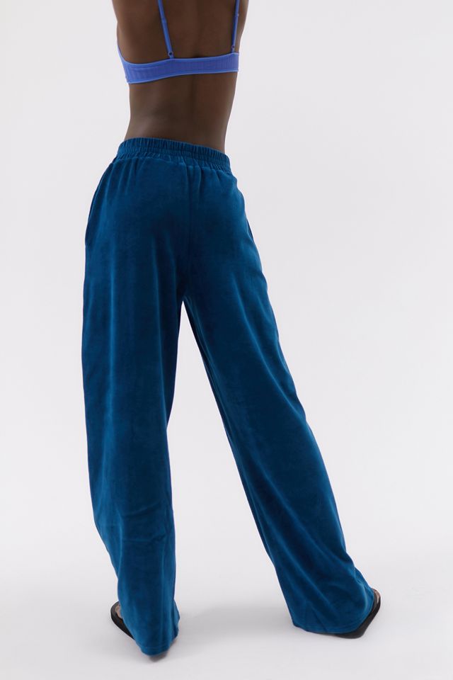 iets frans Velour Wide Leg Pant | Urban Outfitters