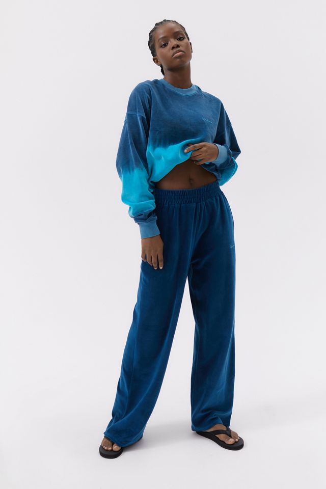 iets frans Velour Wide Leg Pant | Urban Outfitters