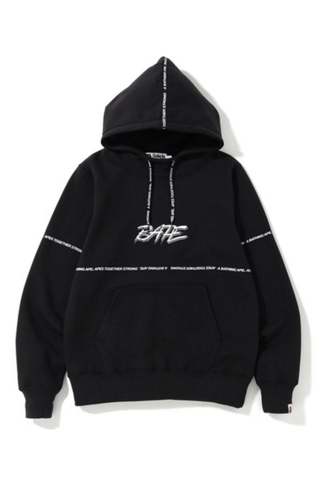 Bape small logo discount hoodie