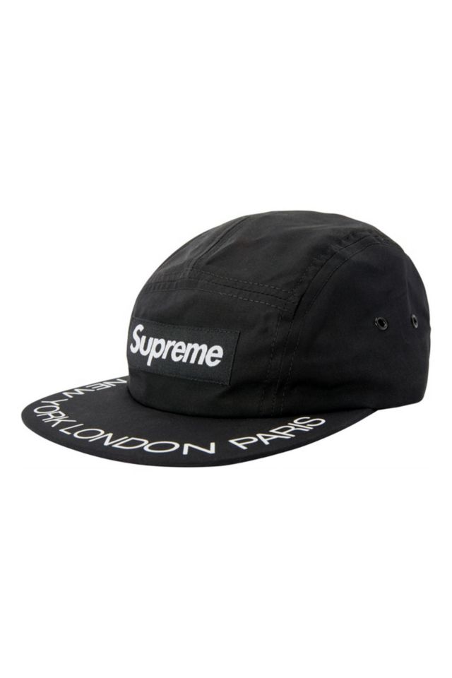 Supreme Visor Print Camp Cap