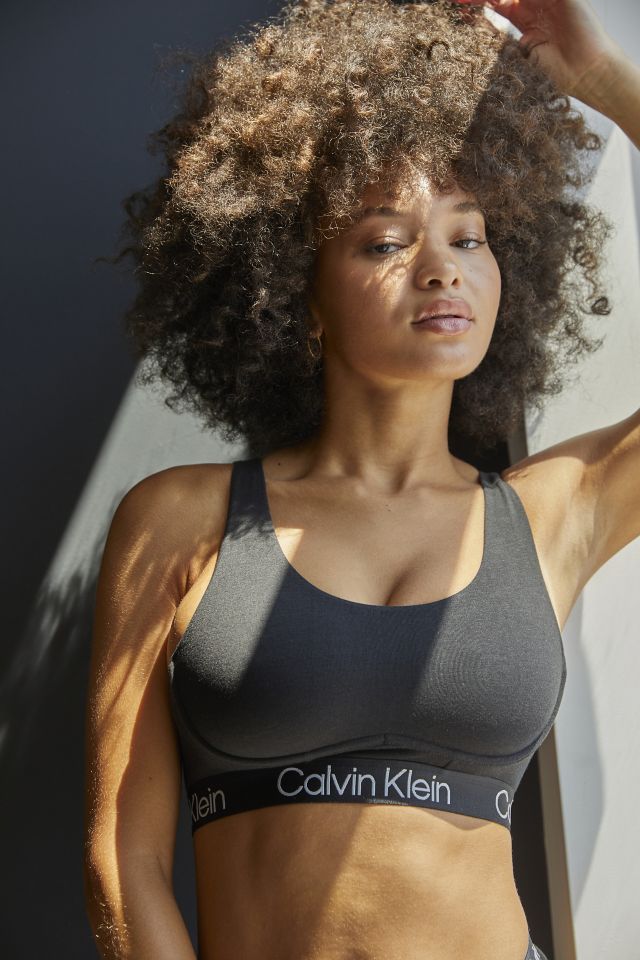 Calvin Klein Structured Cotton Lightly Lined Bralette