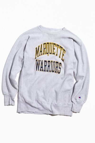 Vintage Marquette Warriors Crew Neck Sweatshirt | Urban Outfitters