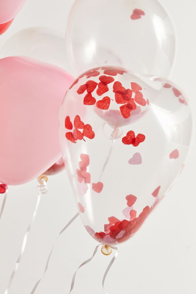 Ginger Ray Valentine’s Day Heart Balloon Set #2