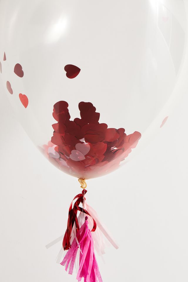 Ginger Ray Valentine’s Day Confetti Heart Balloon #2