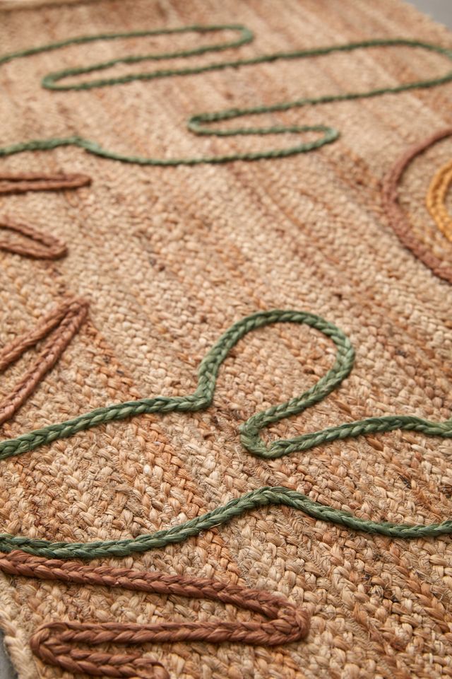 Desert Morning Braided Jute Rug #1