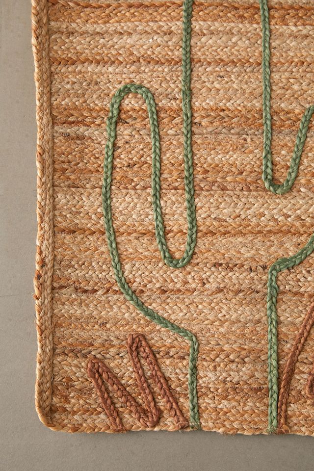 Desert Morning Braided Jute Rug #2