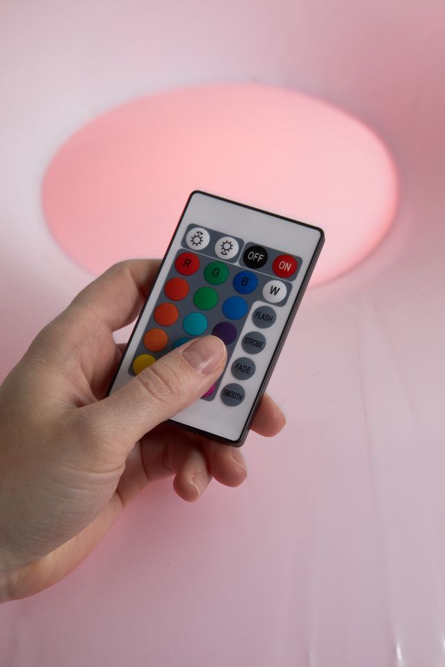 Light-Up LED Inflatable Ottoman #3