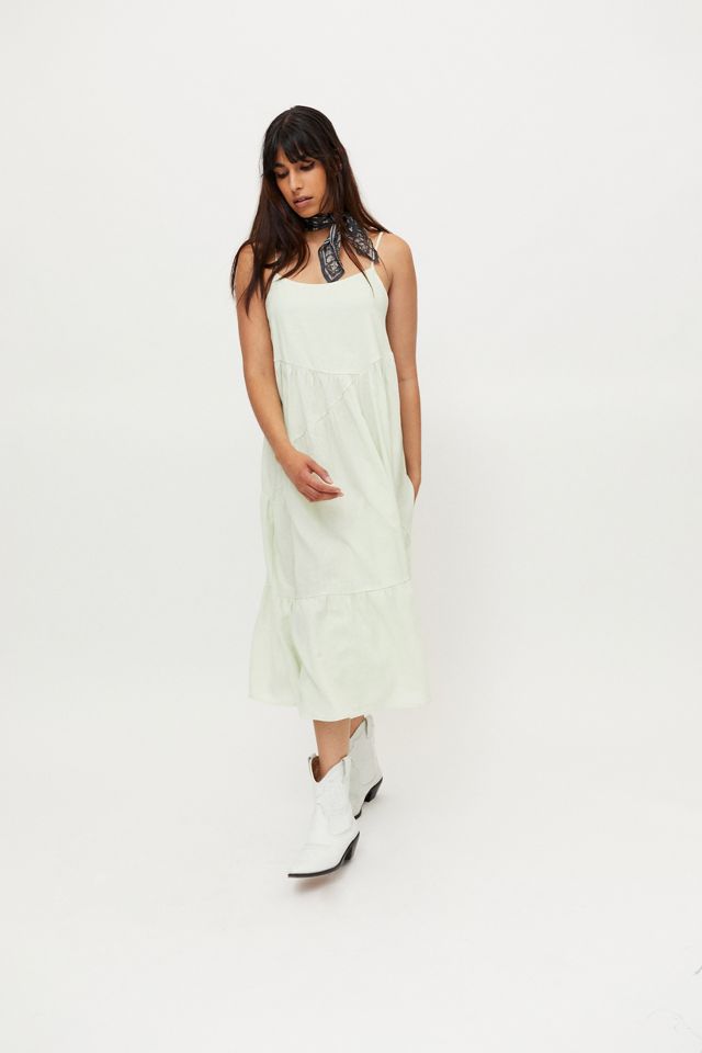 plus size formal a line dress Poly USA W1082 Plus Size Long Sleeveless A-line Glitter Dress