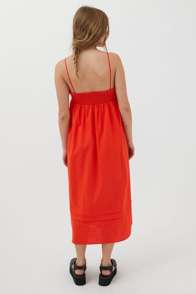 Urban Renewal Linen Smocked Maxi Dress #2