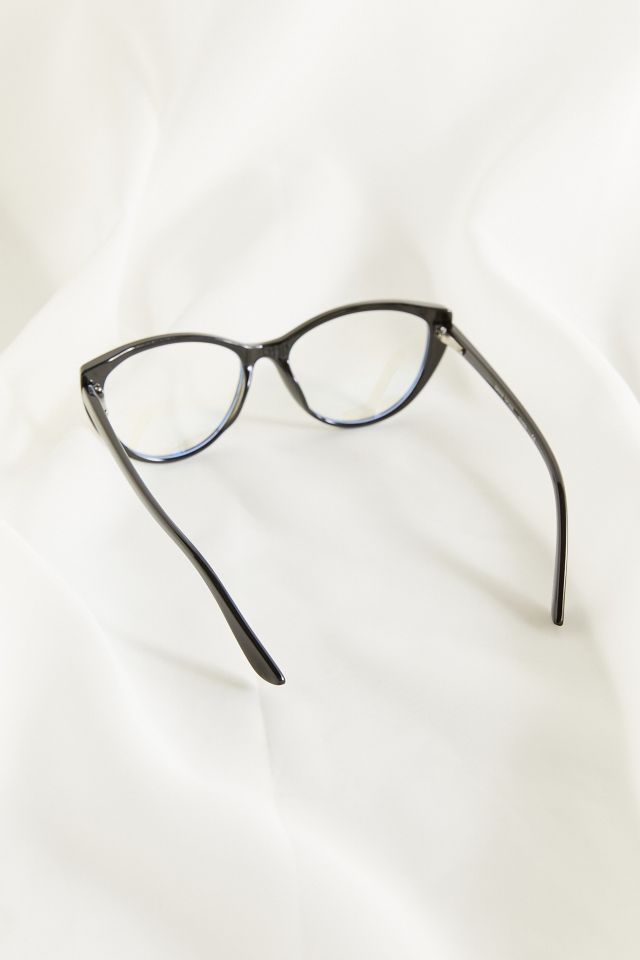Lunettes Gail Bleu Clair en Plastique #1