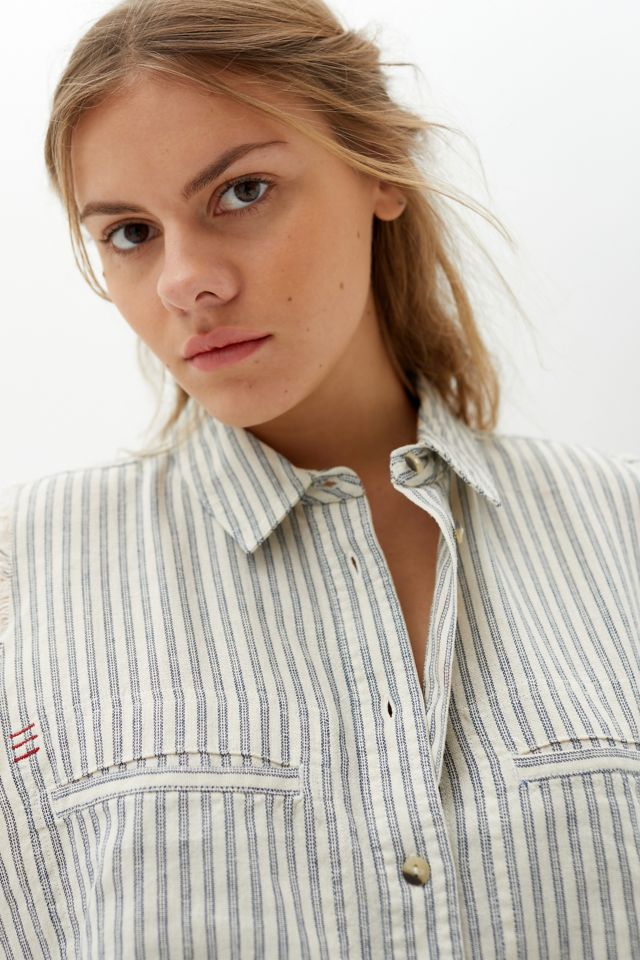 Chemise BDG Georgie Sans Manches Boutonnée #2