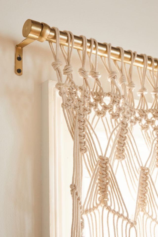 Mackenzie Macrame Window Panel #3
