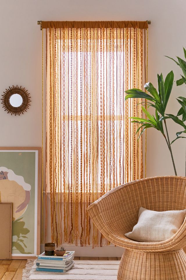 Undella Macrame Window Panel #1