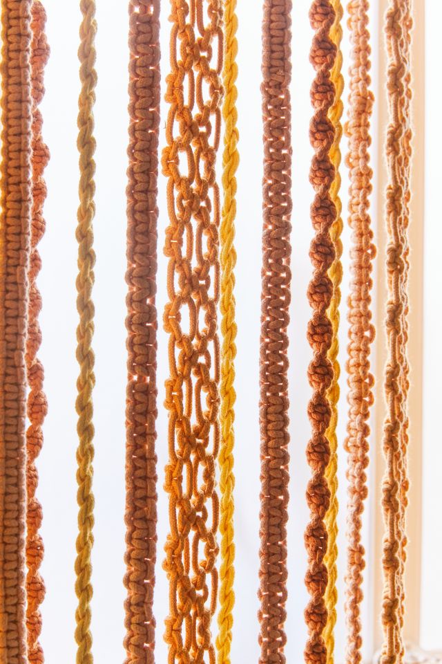 Undella Macrame Window Panel #2