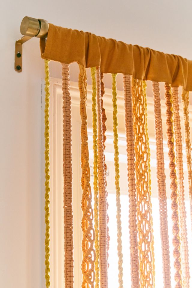 Undella Macrame Window Panel #3