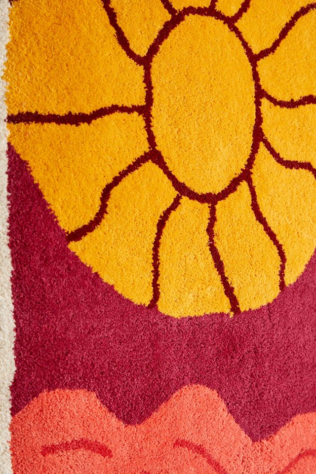 Sunset Tufted Wall Hanging | Urban Outfitters