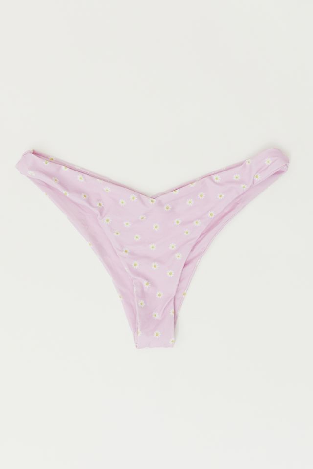 WeWoreWhat Delilah Daisy V-Shape Bikini Bottom | Urban Outfitters