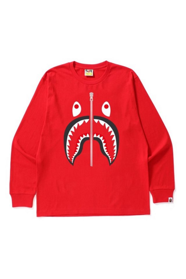 Bape shark long sleeve hotsell