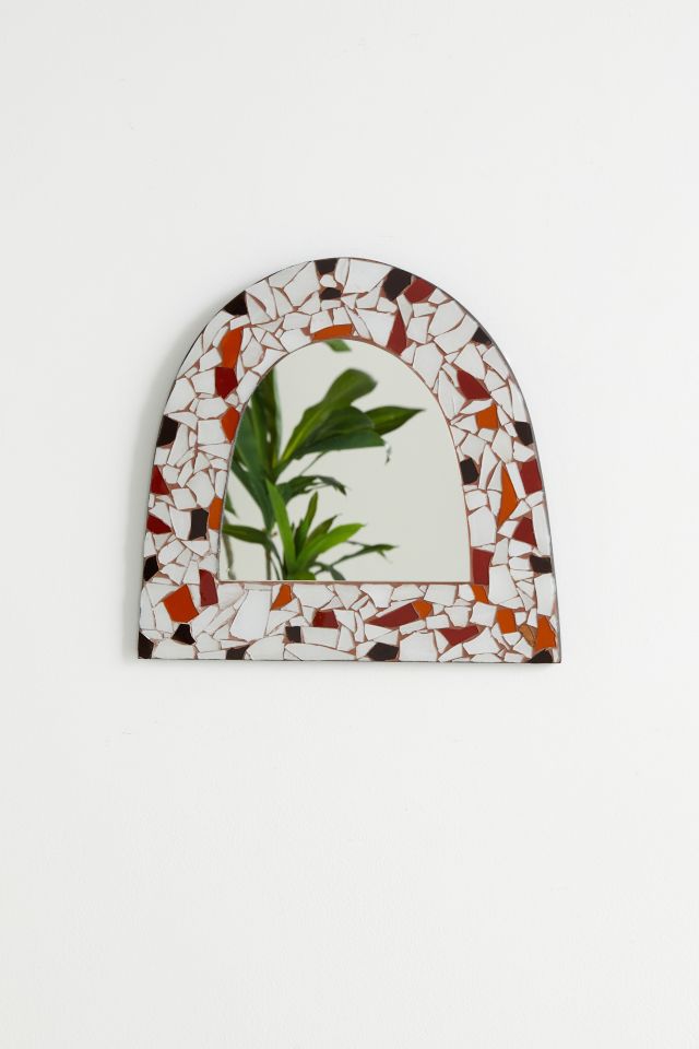 Renee Mosaic Arc Wall Mirror #1