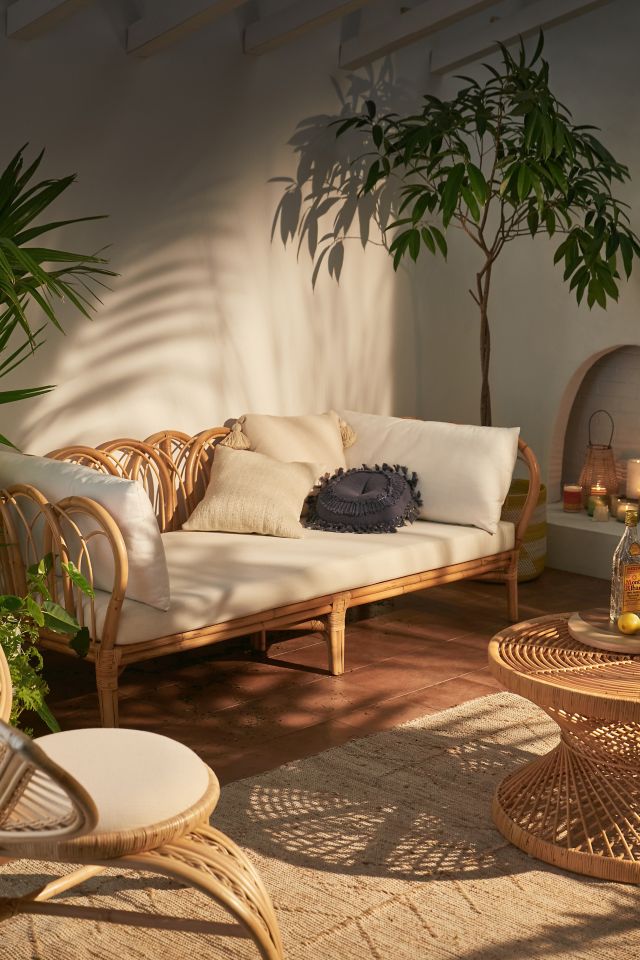 Melody Rattan Daybed Urban Outfitters