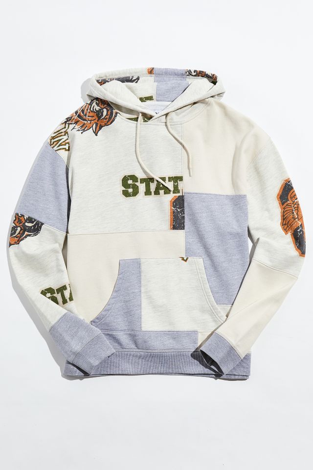 BDG Graphic Patchwork Hoodie Sweatshirt #1