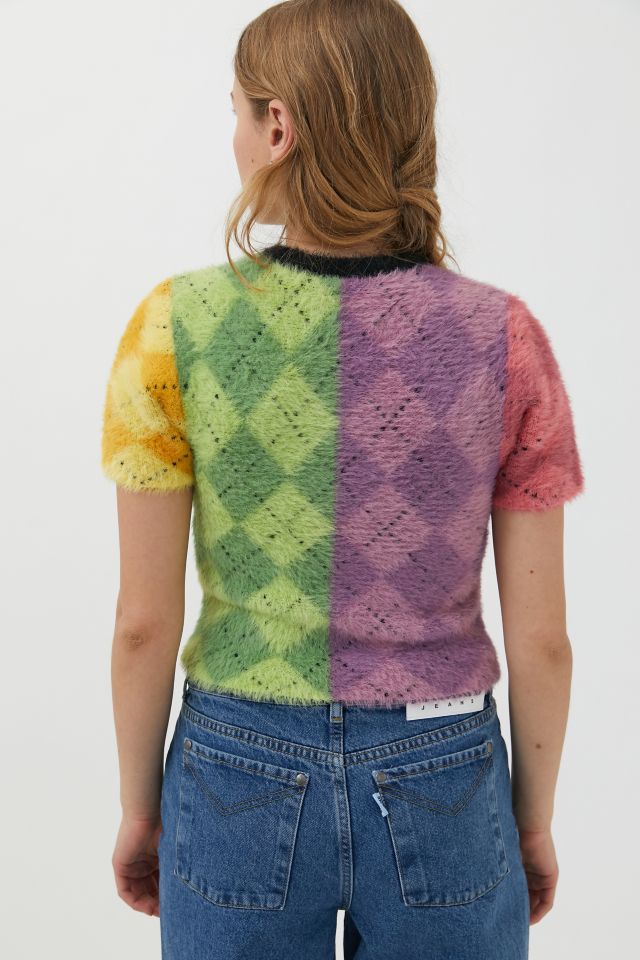 The Ragged Priest Gentle Argyle Sweater #2