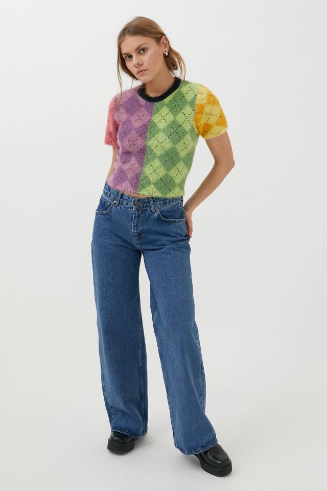 The Ragged Priest Gentle Argyle Sweater #3