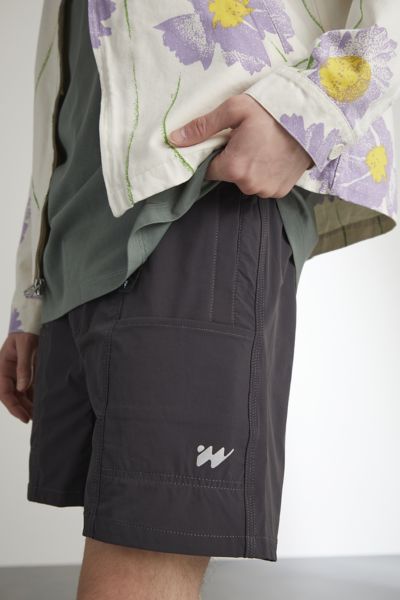 Without Walls Nylon Trail Short In Washed Black