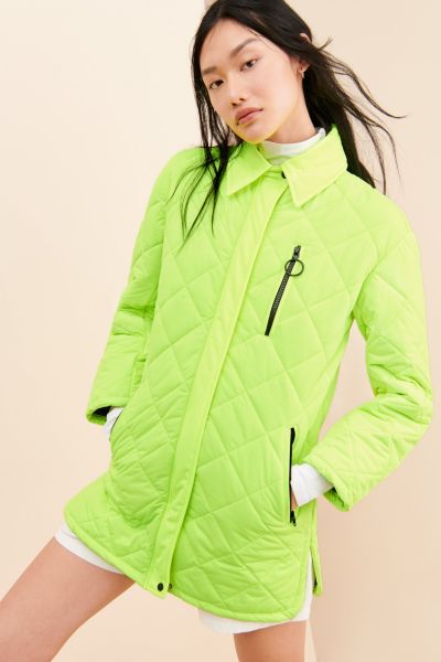 Avec Les Filles Glow Daze Quilted Jacket
