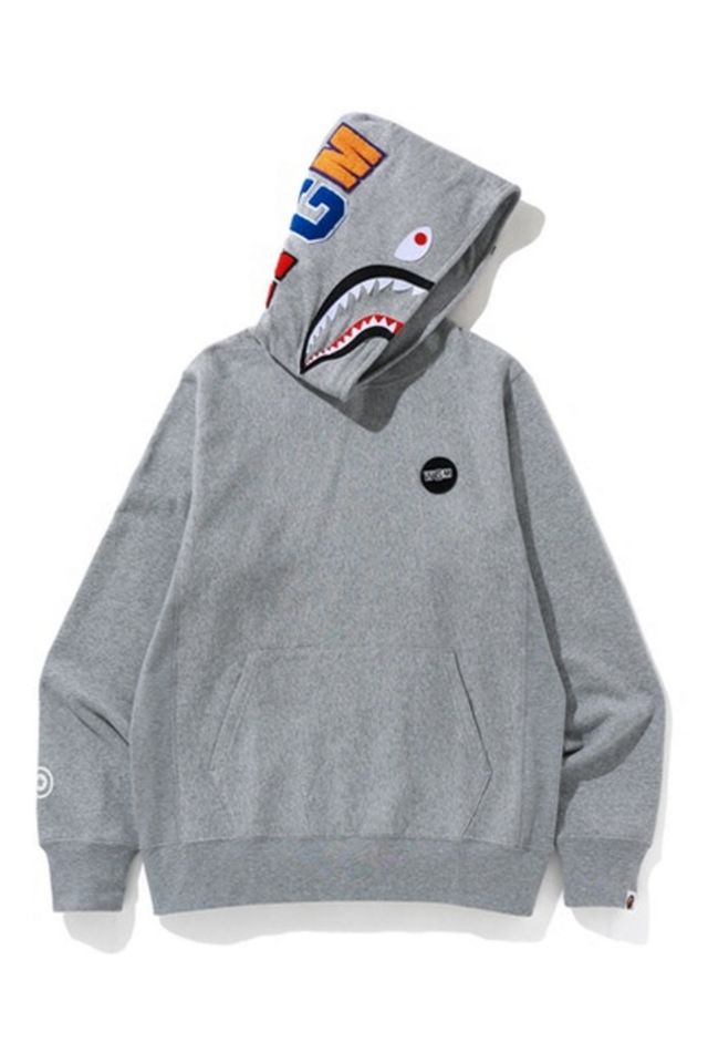 BAPE Shark Emblem Pullover Hoodie