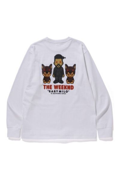 BAPE X Xo The Weeknd Long Sleeve Tee | Urban Outfitters