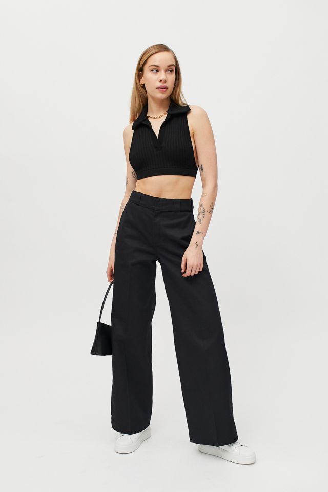 hovedlandet beton Sorg Dickies High-Waisted Wide Leg Pant | Urban Outfitters