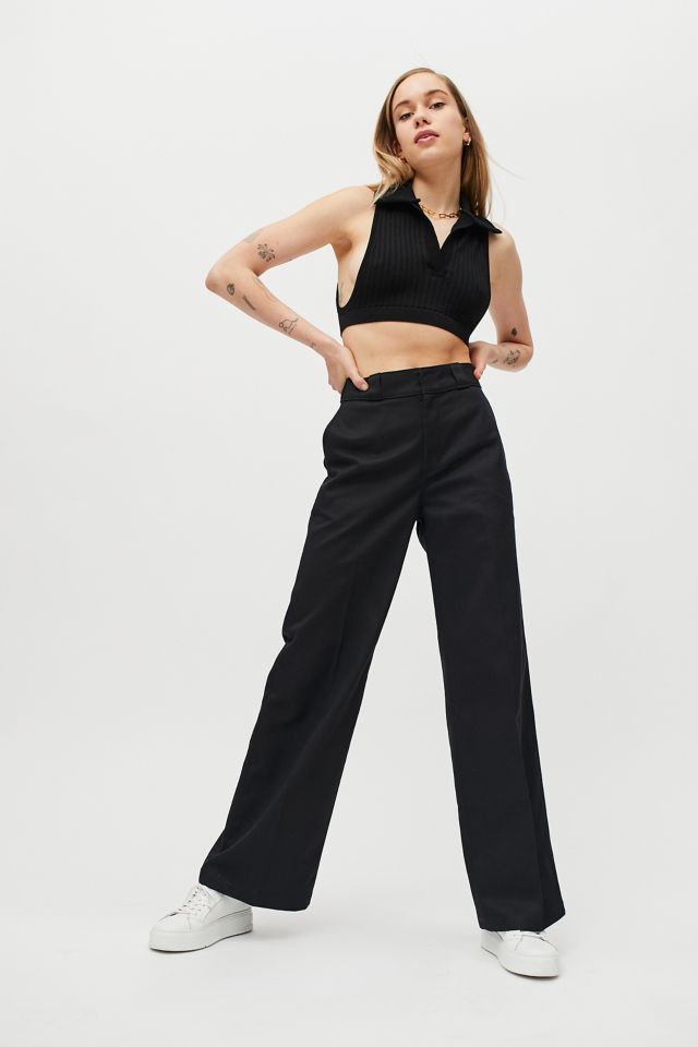 Women's Regular Fit Wide Leg Work Pants - Dickies US