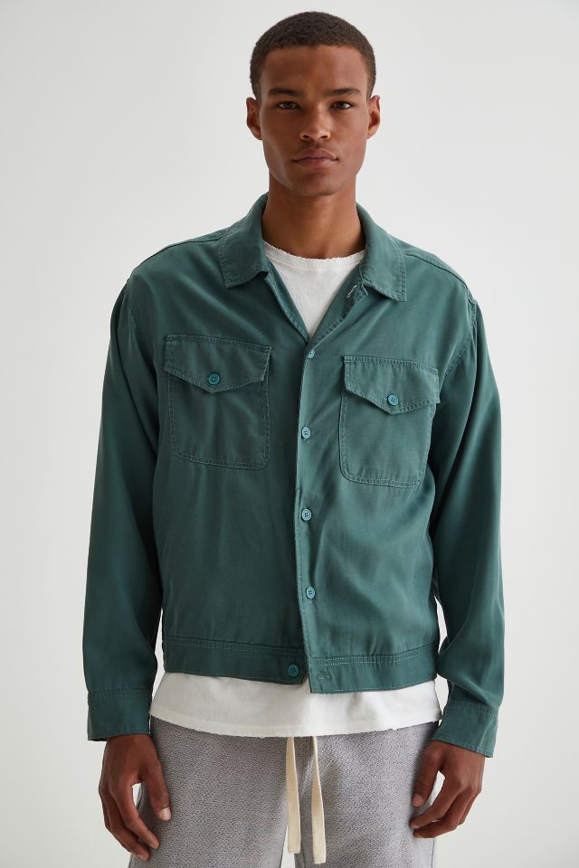 Standard Cloth Boxy Washed Shirt Jacket | Urban Outfitters