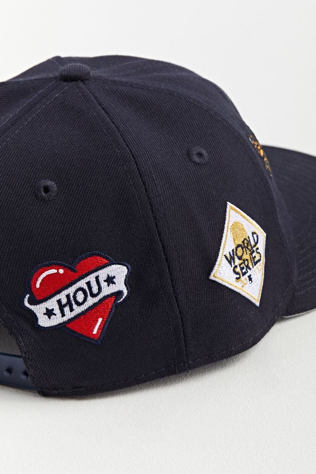 New Era UO Exclusive Houston Astros Butterfly Patch Snapback Hat #2