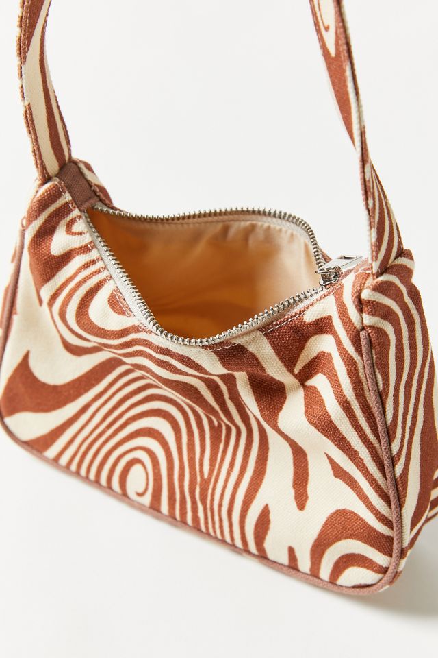 UO Jamie Printed Baguette Bag