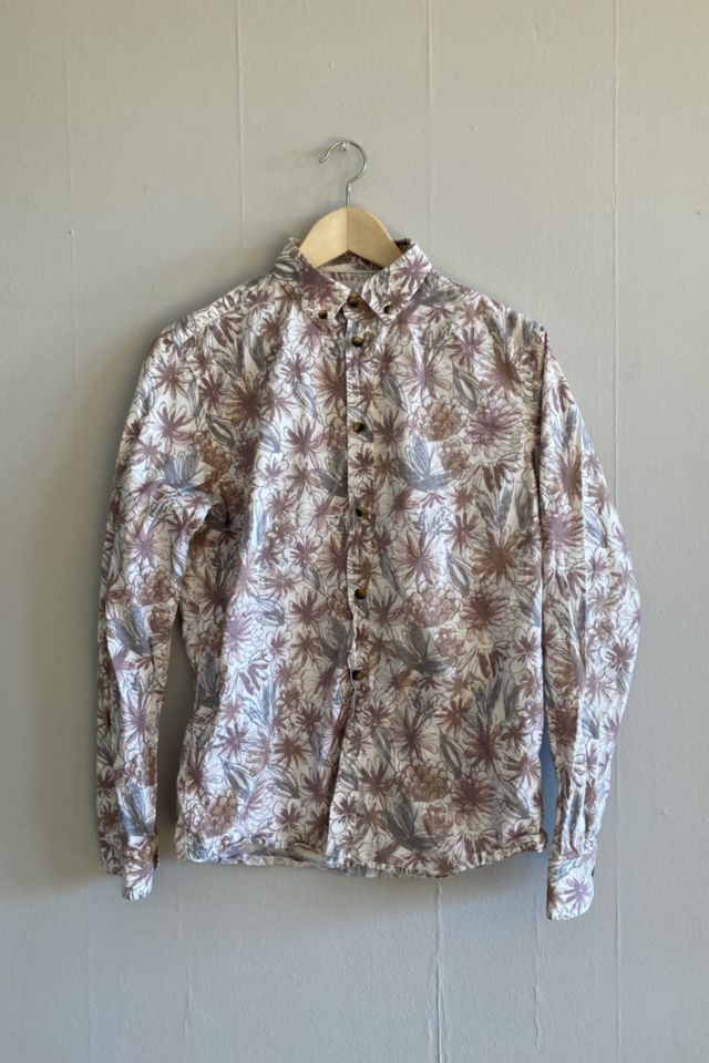 Vintage Norse Projects Floral Pattern Shirt | Urban Outfitters