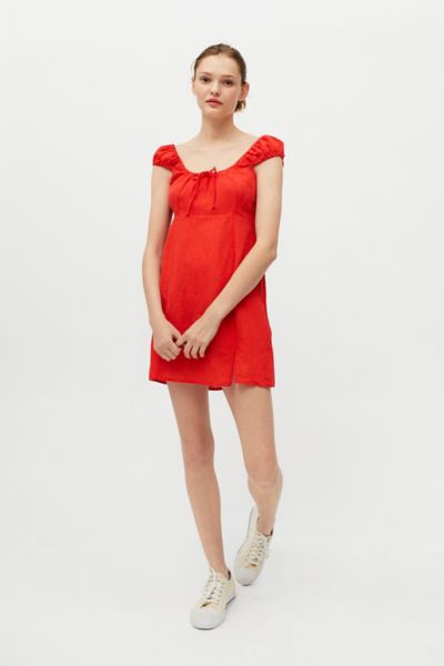 urban outfitters red dress