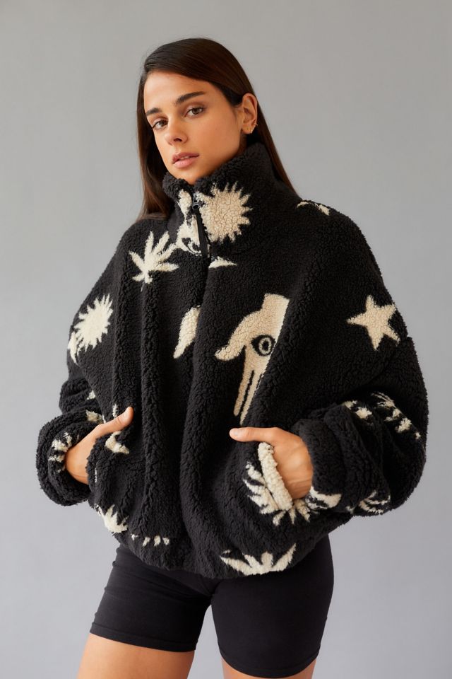 Urban outfitters sherpa outlet cardigan