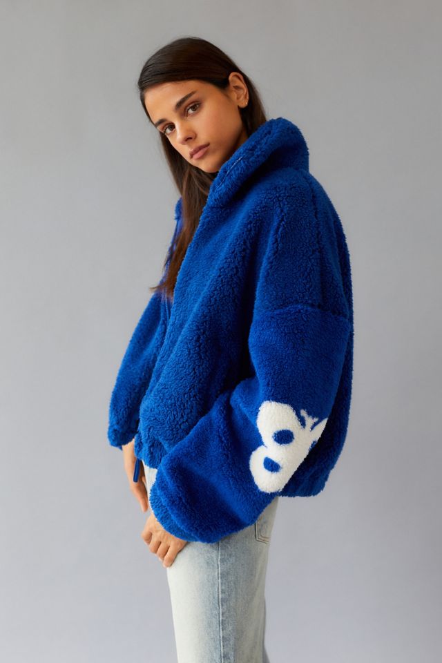 Veste en sherpa imprimé Olivia UO #3